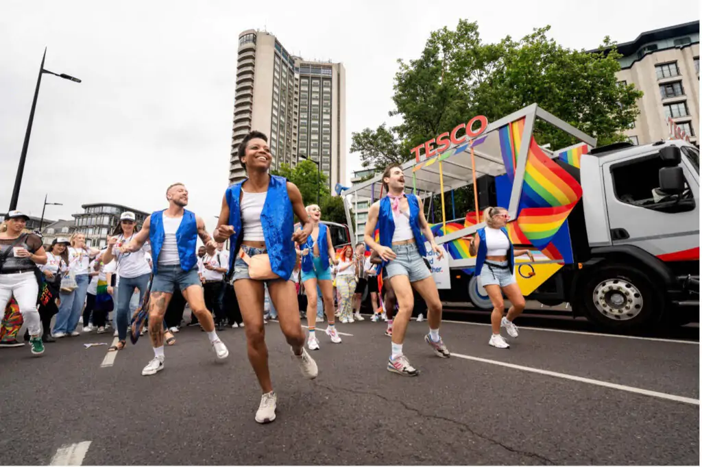 Tesco event brand marketing